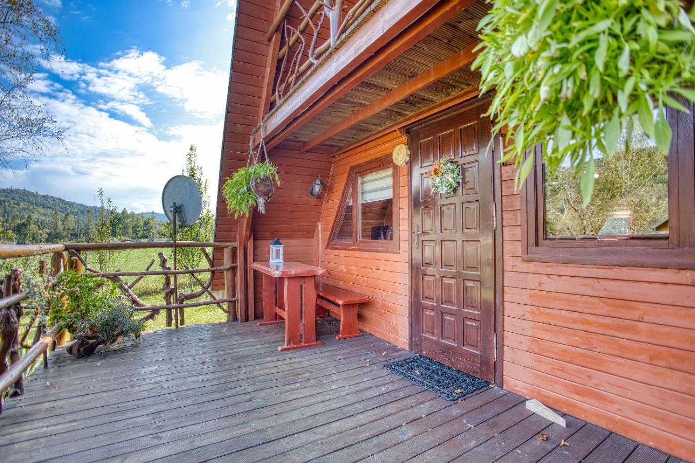 Domki Pod Lipa. Liszna Exteriér fotografie